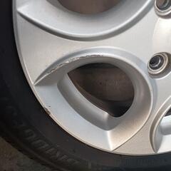 165/55R14　アルミ　タイヤ4本セット　No.239 　スズキセルボ　静寂性の高いタイヤの画像