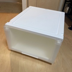 高さ30cm クローゼット用フィッツユニットケース Lサイズ ワ...