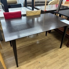 【ドリーム川西店御来店限定】ダイニングテーブル　使用感あり／クリ...
