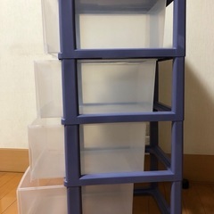 衣装収納ケース(4段)の画像