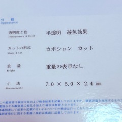 天然石 オパール  ネックレスの画像