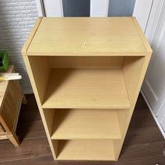 三段カラーボックス
