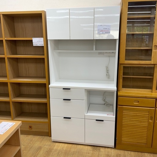 ★リユースのサカイ幸手店★SJ9307★ニトリ　食器棚　クリーニング済み