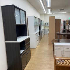 ★リユースのサカイ幸手店★SJ9307★ニトリ　食器棚　クリーニング済み の画像