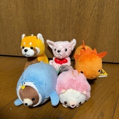 ぬいぐるみ5点セット