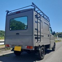 軽キャンピングカー　ミニキャブ　パネルバン　車中泊　キャンパー　キャンピングシェル　キッチンカー　ベース車　現状渡の画像