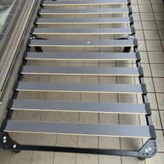 ★中古品 シンプル シングルベット 193×93.5㎝ ロータイプ♪♪の画像