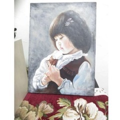 油絵　絵画の画像