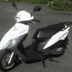 送料2500円から アドレス125 低走行車 DT11A  セル1発始動 前後タイヤバリ山 軽整備済み アドヴァンテージワックス加工の画像