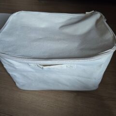 山善(YAMAZEN) 収納ボックス (ふた付き) 3個セット カラーボックス対応 (内側が拭ける・折りたためる) コットン100%使用の画像