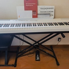 YAMAHAヤマハ電子ピアノP-125（ホワイト）