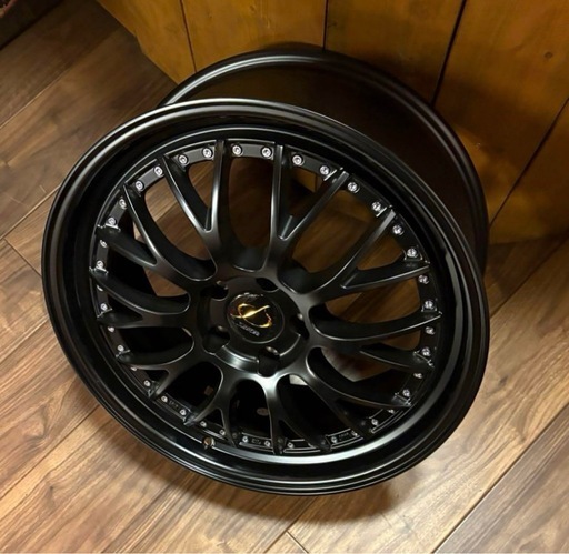225/55R19⭐️日本製⭐️新品タイヤ⭐️ブラックホイール⭐️ハリアー⭐️CX5⭐️CX8