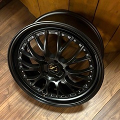 225/55R19⭐️日本製⭐️新品タイヤ⭐️ブラックホイール⭐️ハリアー⭐️CX5⭐️CX8の画像
