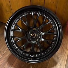 225/55R19⭐️日本製⭐️新品タイヤ⭐️ブラックホイール⭐️ハリアー⭐️CX5⭐️CX8の画像