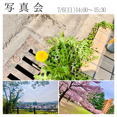 【7月6日(日)14：00～15：30】20代まったり写真会📷