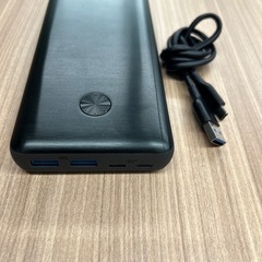 Anker 大容量充電器 ブラック USBポート2つの画像