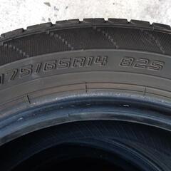 8部山‼️ ダンロップ175/65R14夏タイヤ4本 程度良好‼️の画像
