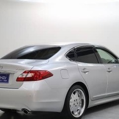 【自社ローン対象】日産　フーガ　HDDナビ　パワーシート　 障害物センサー　スマートキーの画像