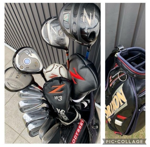 スリクソン　ゴルフクラブセット