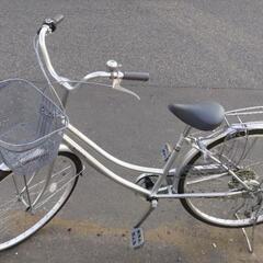 26インチ 🚲 中古 自転車 11,800円 🔁6段切替 🔑鍵新...