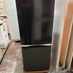 東芝　２ドア冷蔵庫　154ℓ　2020年モデル　人気のブラック！