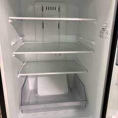 東芝　２ドア冷蔵庫　154ℓ　2020年モデル　人気のブラック！の画像