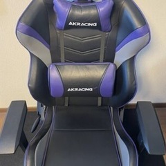 AKRACING ゲーミングチェア デスクチェア OVERTURE-PURPLE 紫の画像