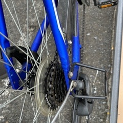 大人用自転車 鍵付きの画像