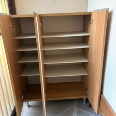 購入者決定⭐︎美品⭐︎下駄箱の画像