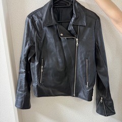 GU・レザー風ジャケット