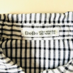 Bebe 110cm 半袖ワンピースの画像