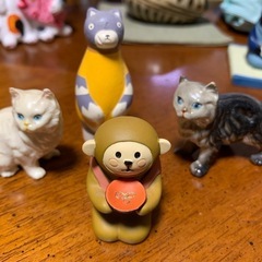 猫の小物の画像
