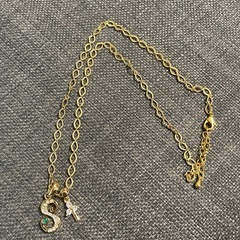 18k コーティング　ネックレス