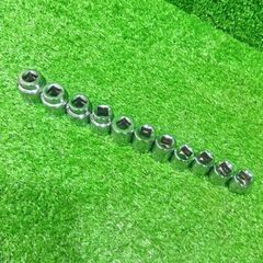 マックツール XS6 3/8sスーパーショートソケット 11個セット【船橋馬込店】【店頭取引限定】【中古】管理番号：ITYZZCW407P8の画像
