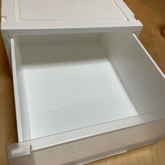 高さ25cm ニトリ 押し入れ用フィッツユニットケース Sサイズ ワイド1つ ④の画像