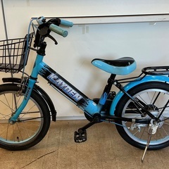 ＜動作・整備済＞KAYDEN 16インチ・キッズ自転車 ブルーの画像