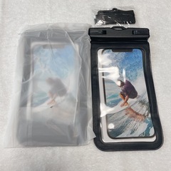 スマホ 防水ケース IPX8完全防水 タッチ可能 指紋認証/顔認証 水中撮影対応の画像