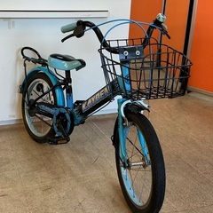 ＜動作・整備済＞KAYDEN 16インチ・キッズ自転車 ブルーの画像