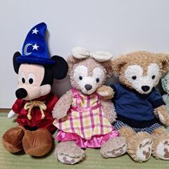 ディズニー　ぬいぐるみの画像