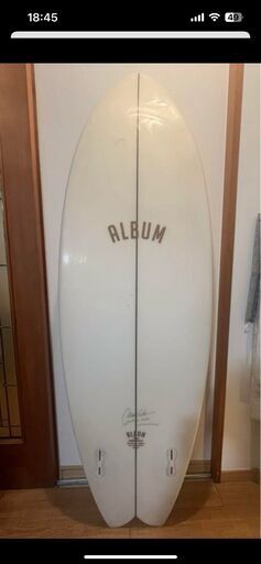 ALBUM サーフボード　アルバム　ライトベンダー　twinfin ツイン