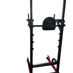 【ジ0619-12】BARWING バーウイング　懸垂バー　チンニング　ディップス　トレーニング　高さ187㎝横105㎝縦95㎝
の画像