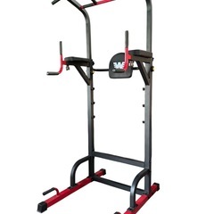 【ジ0619-12】BARWING バーウイング　懸垂バー　チンニング　ディップス　トレーニング　高さ187㎝横105㎝縦95㎝
の画像