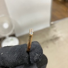 Y2506-499 リング 15号 メッキ仕様 中古の画像