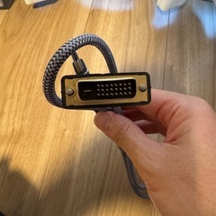 HDMI（オス）DVI（メス）ケーブル金メッキの画像