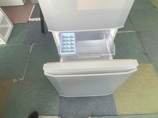 【リサイクルサービス八光】2018年製　三菱電機　冷蔵庫 （146L・右開き） 2ドア シャイニーシルバー MR-P15D-S