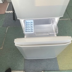 【リサイクルサービス八光】2018年製　三菱電機　冷蔵庫 （146L・右開き） 2ドア シャイニーシルバー MR-P15D-Sの画像