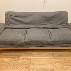 ニトリ　3人掛けソファの画像