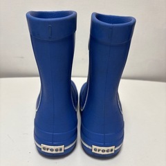 クロックス　レインブーツ19.5センチの画像