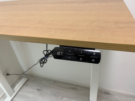オフィステーブル　パソコンデスク　電動