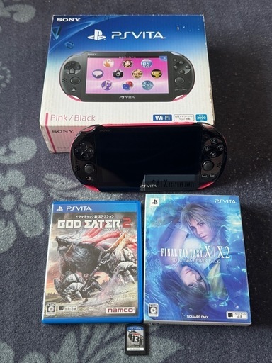 PSVITA2000 ピンク／ブラック